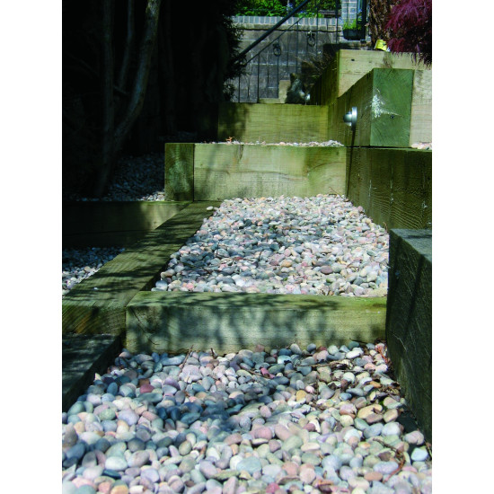Bsw Treated Sleeper Brown 125 x 250mm x 2.4m Bsw Treated Sleeper Brown 125 x 250mm x 2.4m