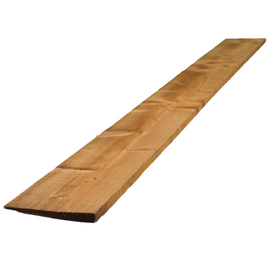22mm x 150mm x 1.65m Brown Treated Featheredge Fencing Board 2EX 22mm x 150mm x 1.65m Brown Treated Featheredge Fencing Board 2EX