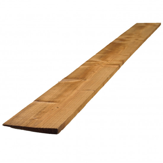 22mm x 150mm x 1.8m Brown Treated Featheredge Fencing Board 2EX 22mm x 150mm x 1.8m Brown Treated Featheredge Fencing Board 2EX