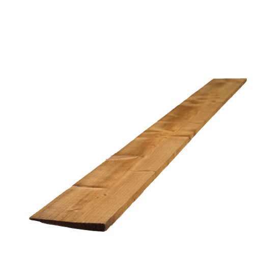 22mm x 125mm x 1.8m Brown Treated Featheredge Fencing Board 2EX 22mm x 125mm x 1.8m Brown Treated Featheredge Fencing Board 2EX