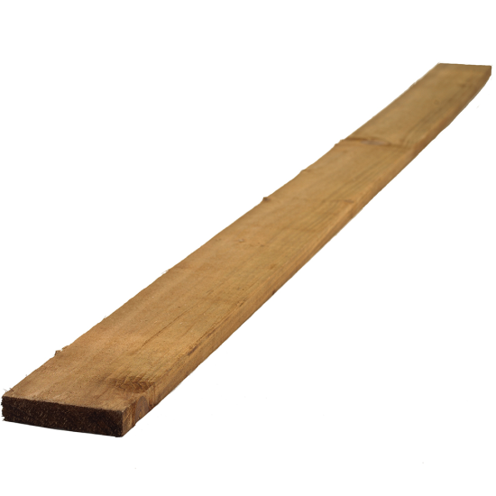 22mm x 150mm x 3.0m Brown Treated Unseasoned Board
