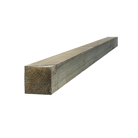 Bsw Green Treated UC4 Incised Fence Post 75 x 75mm x 1.8m Bsw Green Treated UC4 Incised Fence Post 75 x 75mm x 1.8m