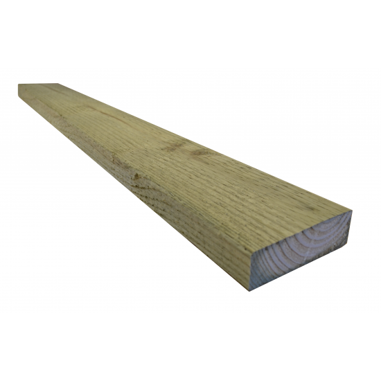 Bsw Treated Incised UC4 Hg C16 Regularlised Deck Joist Green 47 x 150mm x 3.6...