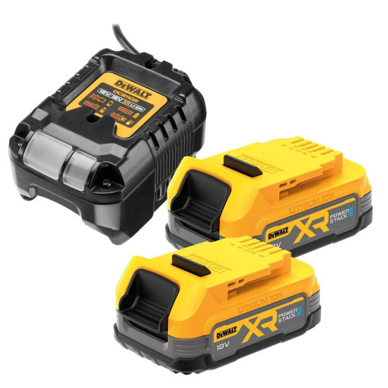DeWalt 2 XR 18V POWERSTACK compact batties and Charger DeWalt 2 XR 18V POWERSTACK compact batties and Charger