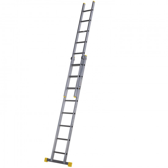 Werner 57711120 Square Rung Double Extension Ladder 2.4m Werner 57711120 Square Rung Double Extension Ladder 2.4m