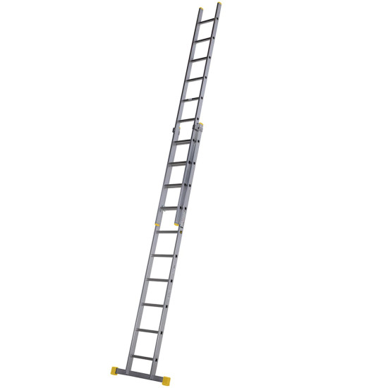 Werner 57711220 Square Rung Double Extension Ladder 3.01m Werner 57711220 Square Rung Double Extension Ladder 3.01m