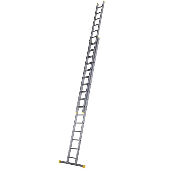 Werner 57711520 Square Rung Double Extension Ladder 4.7m Werner 57711520 Square Rung Double Extension Ladder 4.7m