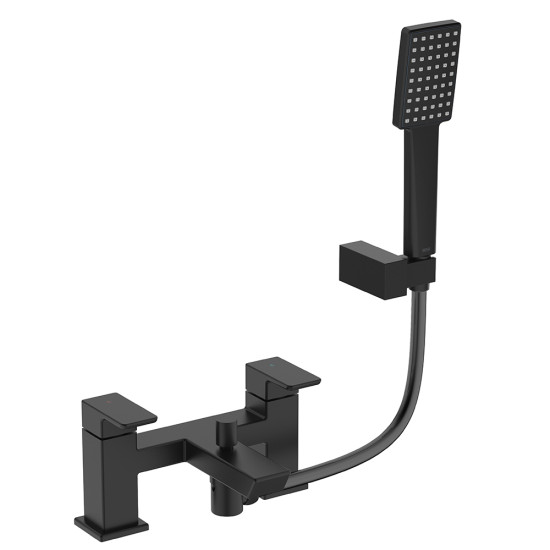 Bristan Cobalt Bath Shower Mixer Tap - Black