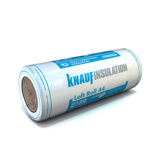 Knauf Insulation Loft Roll 44 Short Length Combi Cut 100mm 11.087m²/ROLL Knauf Insulation Loft Roll 44 Short Length Combi Cut 100mm 11.087m²/ROLL