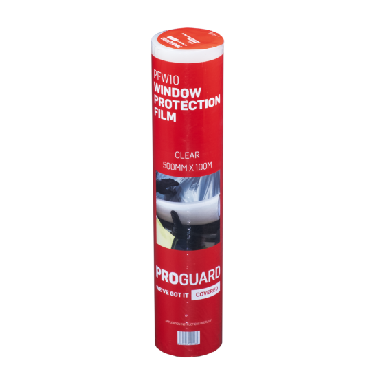 Proguard Window Protection Film Clear 100m x 500mm Proguard Window Protection Film Clear 100m x 500mm