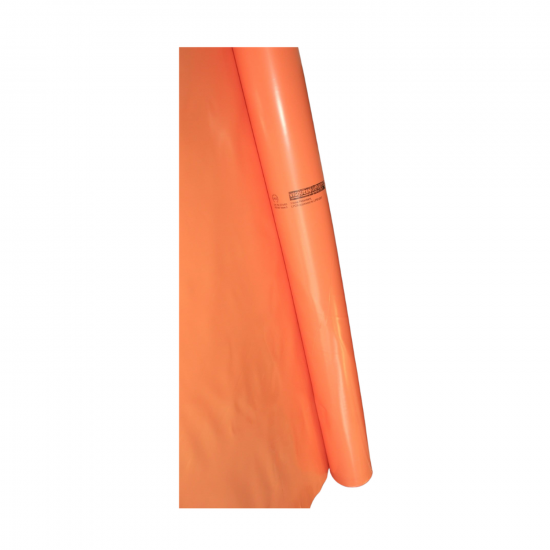 Visqueen Orange Flame Retardant Polythene LPS1207 4m x 25m x 250mU Visqueen Orange Flame Retardant Polythene LPS1207 4m x 25m x 250mU