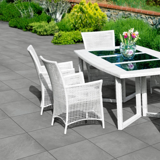 Global Stone Porcelain Paving Station Grey 600 x 600 x 20mm Global Stone Porcelain Paving Station Grey 600 x 600 x 20mm