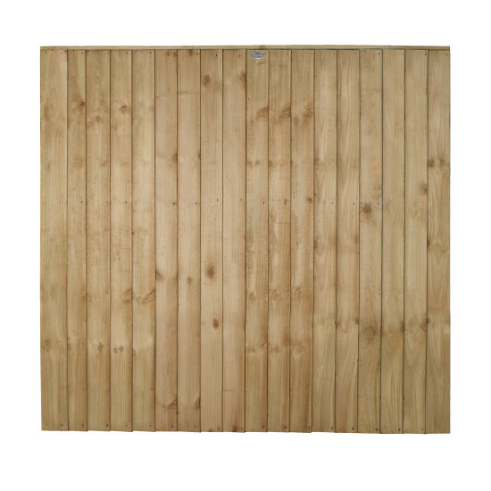 Pressure Treated Closeboard Fence Panel 1.83m x 1.68m Pressure Treated Closeboard Fence Panel 1.83m x 1.68m