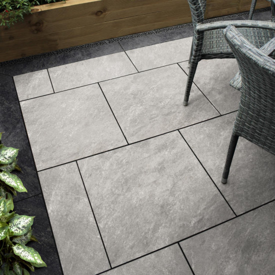 Vitripiazza Cava Quartz Rectified Porcelain Floor Tile - Lucenta - 600 x 600 ... Vitripiazza Cava Quartz Rectified Porcelain Floor Tile - Lucenta - 600 x 600 ...