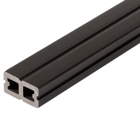 Cladco WPC Hollow Joist Black 100 x 50 x 4000mm Cladco WPC Hollow Joist Black 100 x 50 x 4000mm