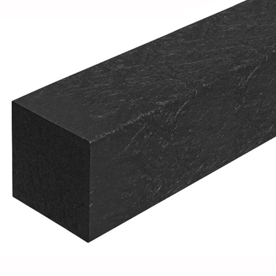 Cladco Recycled Plastic Post Black 100 x 100 x 3000mm