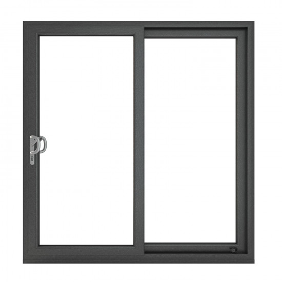 Crystal Upvc Grey 7016 External White Internal Sliding Patio Left to Right 150 Cill Included Clear Glazed 2090 x 2090 mm Crystal Upvc Grey 7016 External White Internal Sliding Patio Left to Right 150 Cill Included Clear Glazed 2090 x 2090 mm