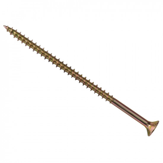 ForgeFix Multi-Purpose Screw 5.0 x 100mm ZYP Qty 100 ForgeFix Multi-Purpose Screw 5.0 x 100mm ZYP Qty 100