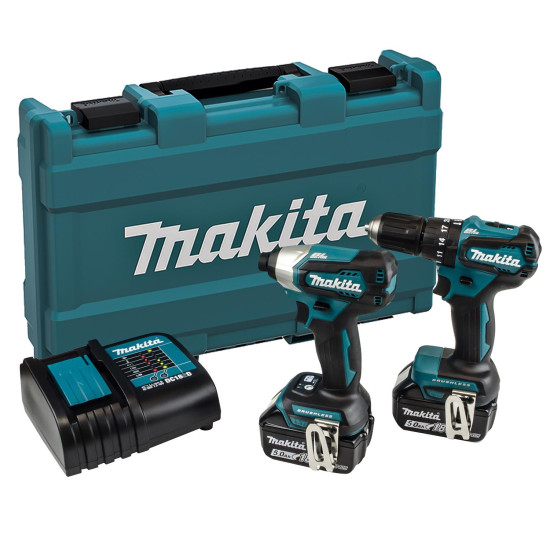 Makita DLX2221ST LXT 18V Brushless Twin Kit Makita DLX2221ST LXT 18V Brushless Twin Kit