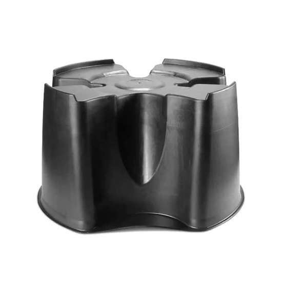 Black Single Piece Water Butt Stand Black Single Piece Water Butt Stand