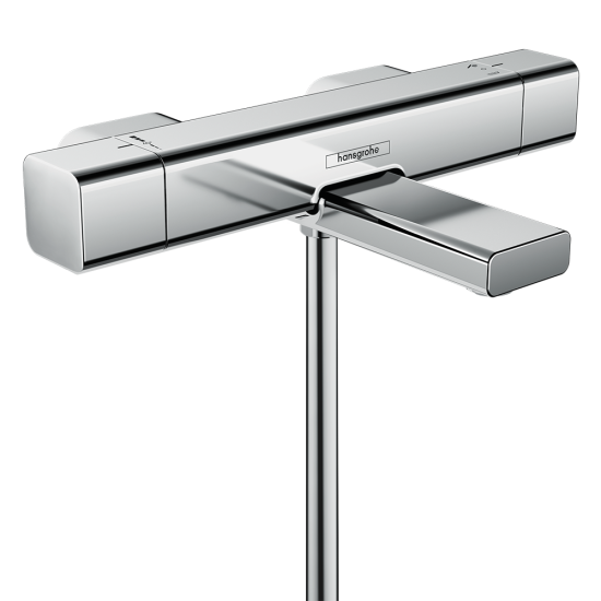 Hansgrohe Ecostat E Thermostatic Bath Exposed Chrome 15774000 Hansgrohe Ecostat E Thermostatic Bath Exposed Chrome 15774000