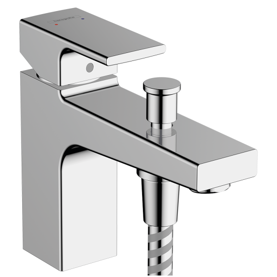 Hansgrohe Vernis Shape Single lever bath & shower mixer Monotrou - Chrome - 7... Hansgrohe Vernis Shape Single lever bath & shower mixer Monotrou - Chrome - 7...