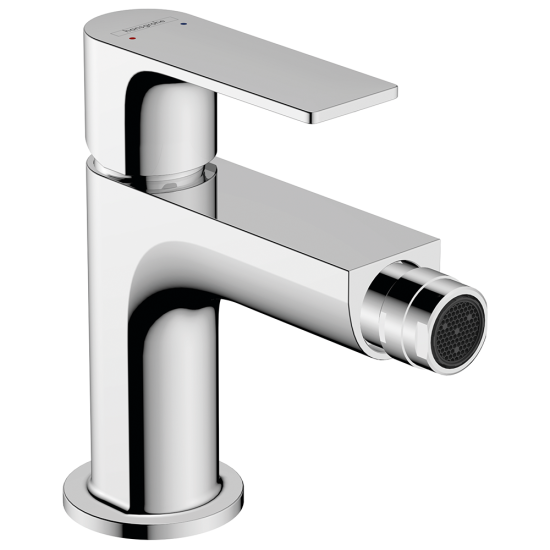 Hansgrohe Rebris E Single lever bidet mixer with pop-up waste set - Chrome - ... Hansgrohe Rebris E Single lever bidet mixer with pop-up waste set - Chrome - ...