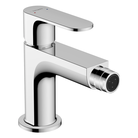 Hansgrohe Rebris S Single lever bidet mixer with metal pop-up waste set - Chr... Hansgrohe Rebris S Single lever bidet mixer with metal pop-up waste set - Chr...