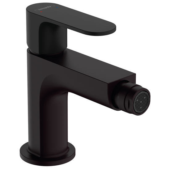 Hansgrohe Rebris S Single lever bidet mixer with metal pop-up waste set - Mat...