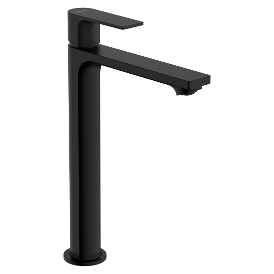 Hansgrohe Rebris E Single lever basin mixer 240 CoolStart for washbowls with ... Hansgrohe Rebris E Single lever basin mixer 240 CoolStart for washbowls with ...