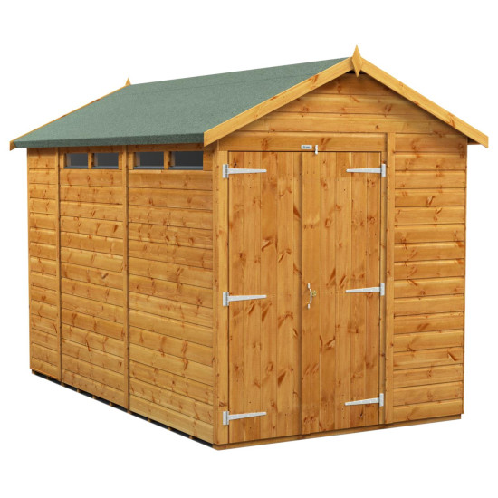 10 x 6 Power Apex Double Door Security Shed 10 x 6 Power Apex Double Door Security Shed
