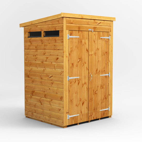 4 x 4 Power Pent Double Door Security Shed 4 x 4 Power Pent Double Door Security Shed