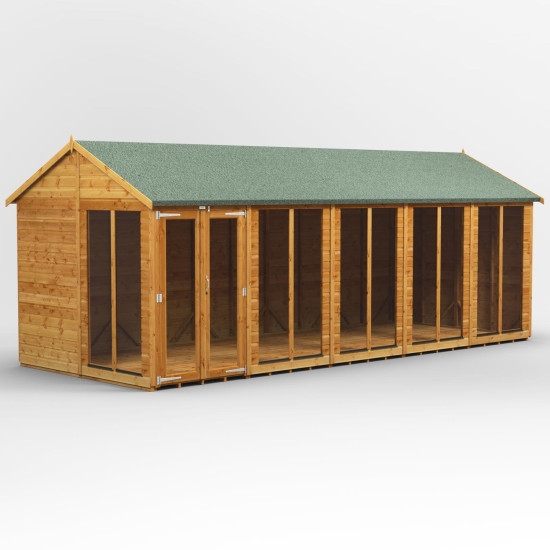 20 x 8 Power Apex Summerhouse 20 x 8 Power Apex Summerhouse