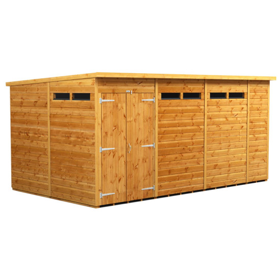 14 x 8 Power Pent Double Door Security Shed 14 x 8 Power Pent Double Door Security Shed