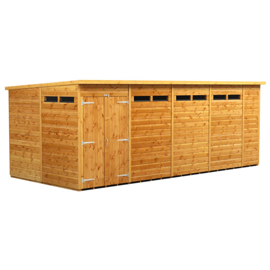 18 x 8 Power Pent Double Door Security Shed 18 x 8 Power Pent Double Door Security Shed