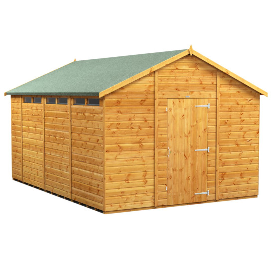 14 x 10 Power Apex Security Shed 14 x 10 Power Apex Security Shed