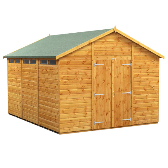 12 x 10 Power Apex Double Door Security Shed 12 x 10 Power Apex Double Door Security Shed