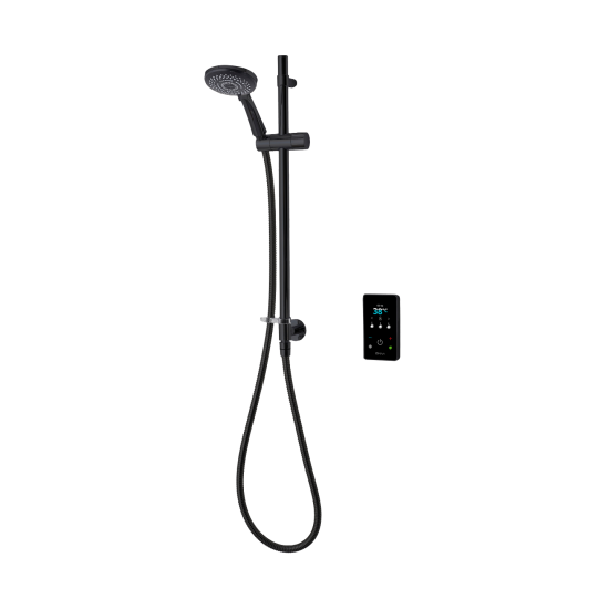 Triton ENVi 9.0kW Thermo Electric Shower Single Outlet Wall Fed Kit - Black Triton ENVi 9.0kW Thermo Electric Shower Single Outlet Wall Fed Kit - Black