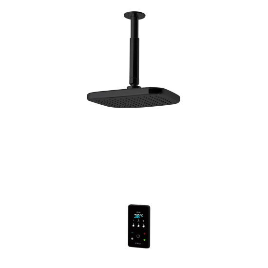 Triton ENVi 9.0kW Thermo Electric Shower Single Outlet Fixed Head - Black Triton ENVi 9.0kW Thermo Electric Shower Single Outlet Fixed Head - Black