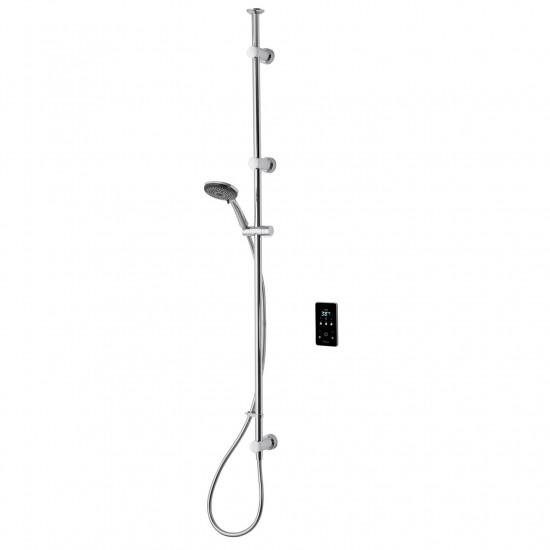 Triton ENVi 10.5kW Thermo Electric Shower Single Outlet Ceiling Fed Kit -Sil...