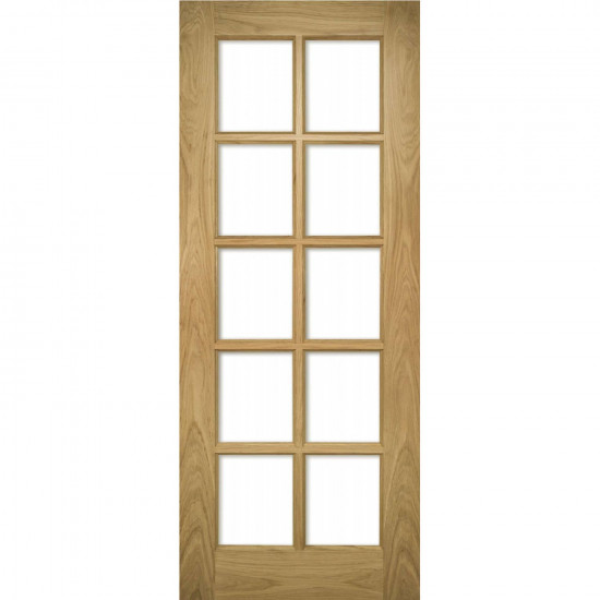 Deanta Bristol Unfinished Oak Bevelled Glaze 1981mm x 686mm x 35mm Deanta Bristol Unfinished Oak Bevelled Glaze 1981mm x 686mm x 35mm
