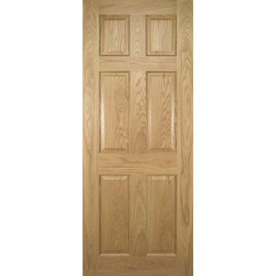 Deanta Oxford Prefinished Oak Fire Door 30m 1981mm x 838mm x 45mm