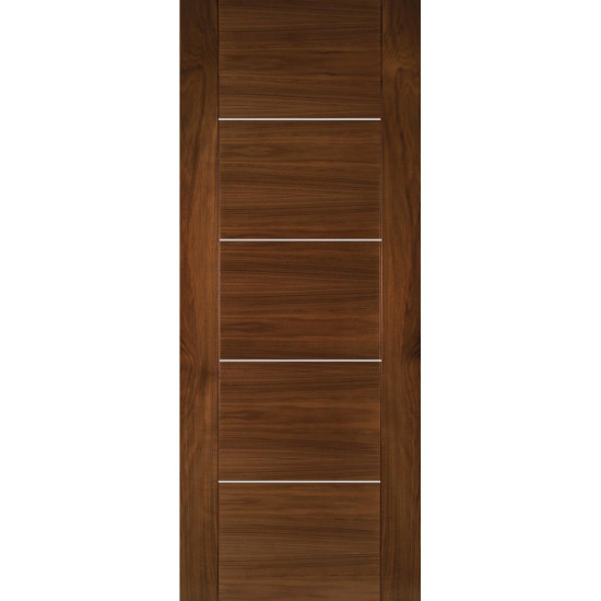Deanta Valencia Prefinished Walnut Fire Door 30m 1981mm x 610mm x 45mm Deanta Valencia Prefinished Walnut Fire Door 30m 1981mm x 610mm x 45mm