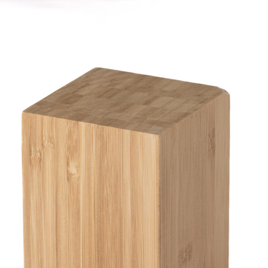 Flair Stairs Bamboo Square Newel Post 1.5m Light Flair Stairs Bamboo Square Newel Post 1.5m Light