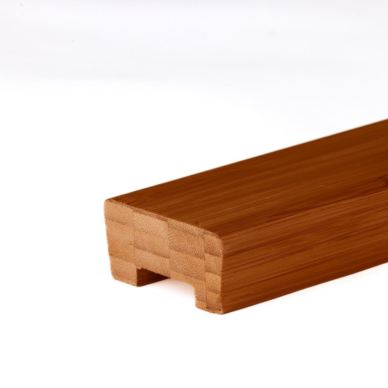 Flair Stairs Bamboo Pear Baserail 41mm Groove 2.4m Dark Flair Stairs Bamboo Pear Baserail 41mm Groove 2.4m Dark