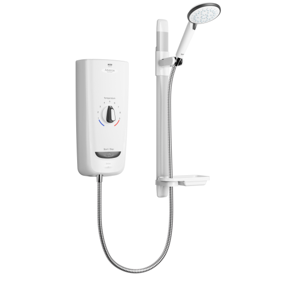 Mira Advance Heatloop™ 8.7Kw White Single Outlet 1.1785.006 Mira Advance Heatloop™ 8.7Kw White Single Outlet 1.1785.006