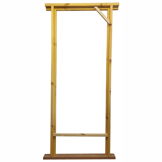 Fire Resisting Door Frame with Hardwood Flush Cill Reversible 1981 x 838mm Fire Resisting Door Frame with Hardwood Flush Cill Reversible 1981 x 838mm