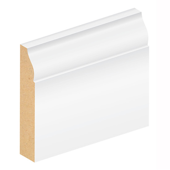 Silktrim MDF Ogee Skirting Profile 235 14MM X 144MM X 5400MM Silktrim MDF Ogee Skirting Profile 235 14MM X 144MM X 5400MM