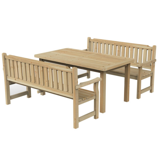 Rosedene Set 1- Table and Benches Home Delivery Rosedene Set 1- Table and Benches Home Delivery