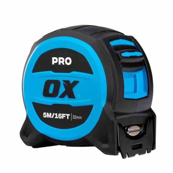 OX PRO 5M/16FT TUFF BLADE TAPE MEASURE